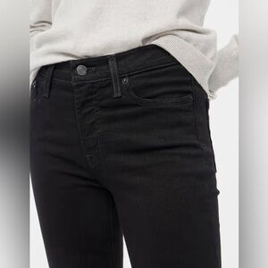 Black High Rise JCrew Jeans